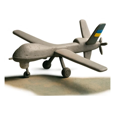 Ukrainian drone sticker