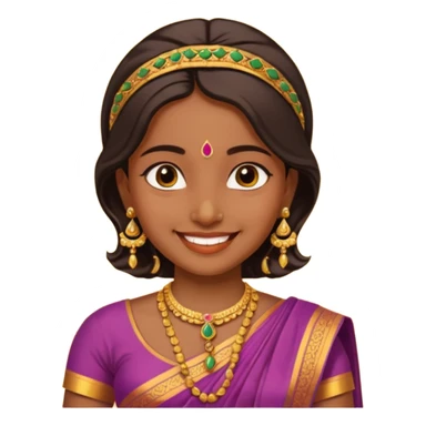 South India aesthetics for a girl’s picture  sticker