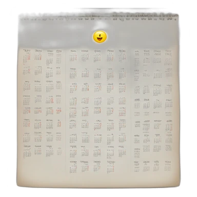 calendário final de ano pagamento sticker