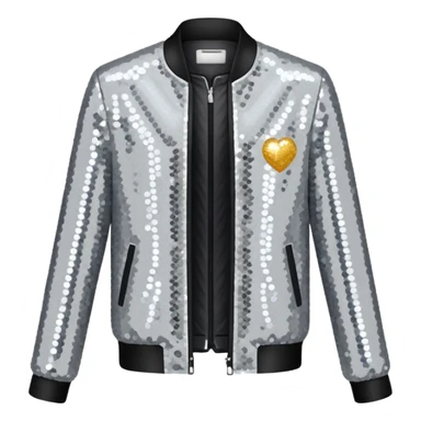 sparkling jacket sticker