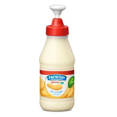Red Cap Bottle of Mayonnaise  sticker