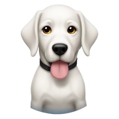 UN PERRITO FRESH PODDLE SEÑALANDO CON EL DEDO sticker