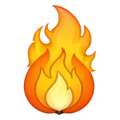 fire desolation symbol sticker