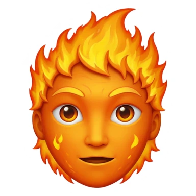 ohm fire face id sticker
