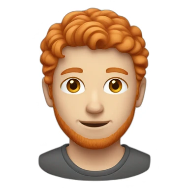 ginger-swiss-person-red-hair sticker