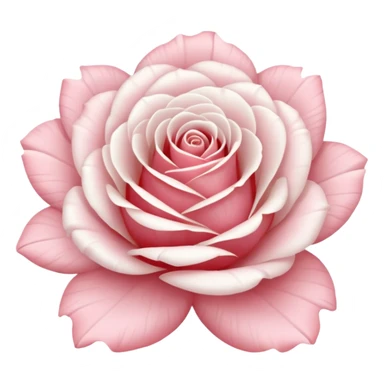 White ballerina rose sticker