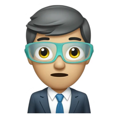 deloitte consultant crying sticker