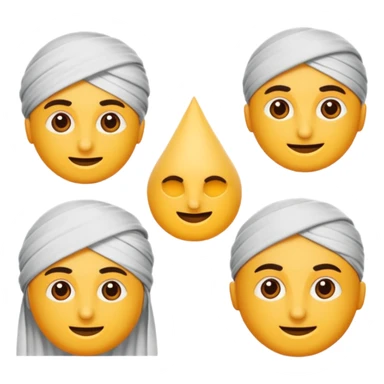 Yuvarlak ince pempe çizgili şeker sticker