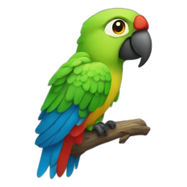 paypal parrot sticker