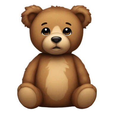 Teddy bear with the name Camila on it sticker