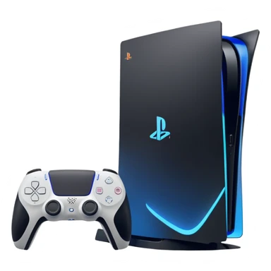 Sony PlayStation 5 the console sticker
