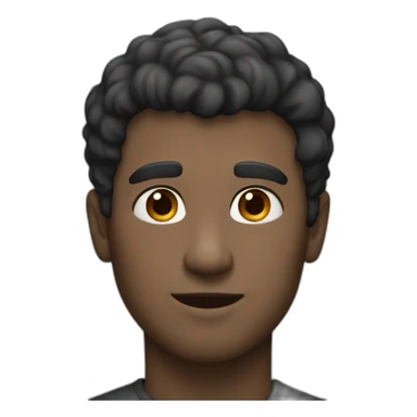 Tall white guy with dark hair sticker