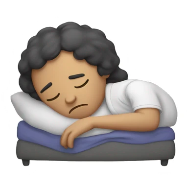 Sleep deprived sticker