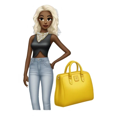 Diamonds and Balenciaga  sticker