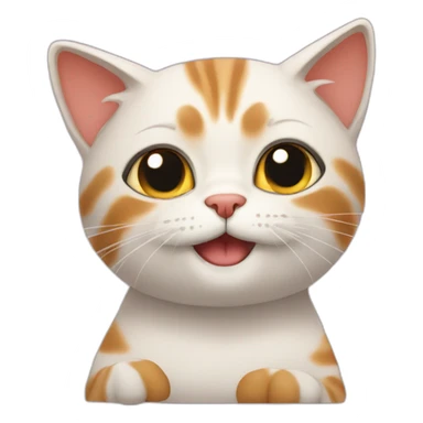 Cutest cat sticker