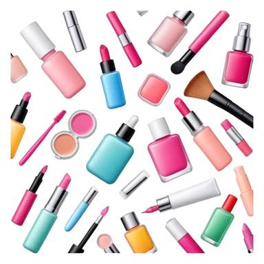 Cosmetics sticker