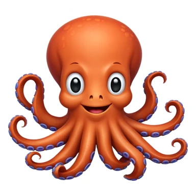 Retarded octopus sticker