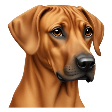 Rhodesian ridgeback  sticker