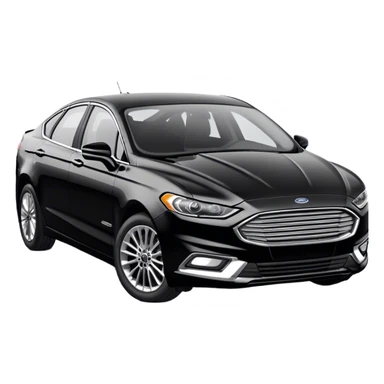 Ford Fusion - Ford (Model Year: 2018) (Iconic colour: Black) sticker
