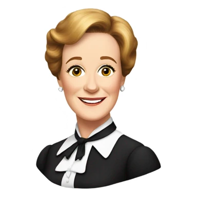 Julie Andrews sticker