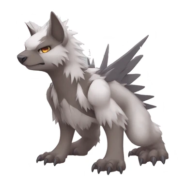cute cool edgy Digimon-Fakemon-animal full body sticker