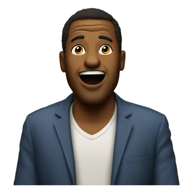 Comedian on stage, stand up comedy sticker