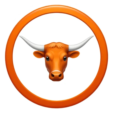 Longhorns Texas logo sticker