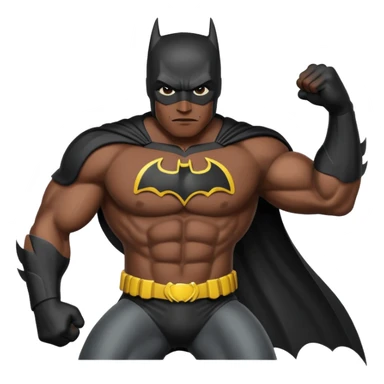 Batman hero emoji sticker