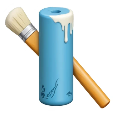 bouldering chalk brush sticker