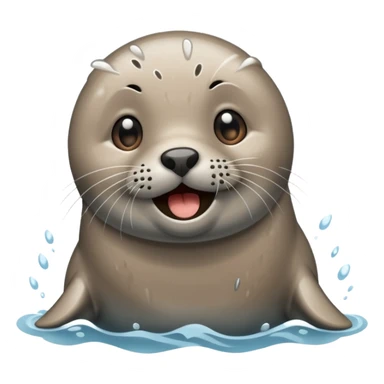 seal barking sticker
