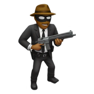 Bank robbery sticker