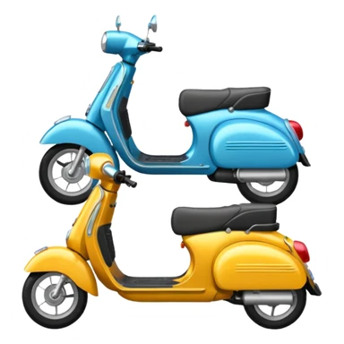 Many Scooters sticker