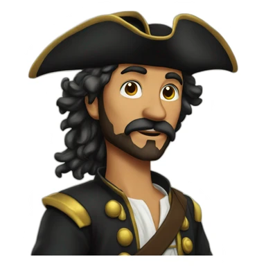 Yehor productive pirate sticker