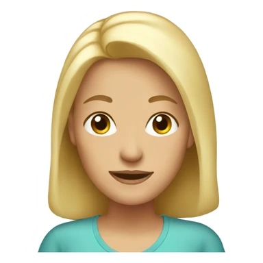 Blonde Mom sticker
