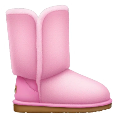 Uggs with pink bös sticker