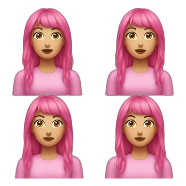 Lisa Black Pink sticker