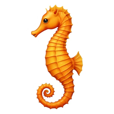 Seahorse emoji sticker