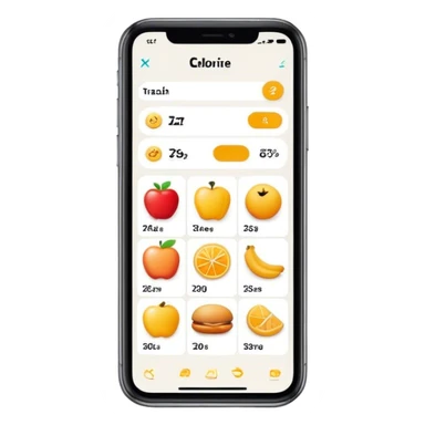 calorie tracker app sticker