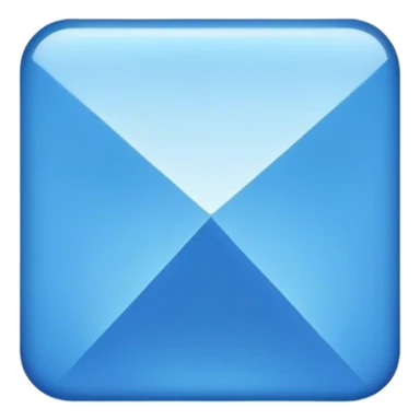 Make me a blue square tick sticker