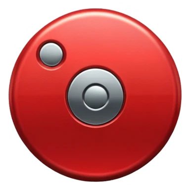 Bomb button sticker