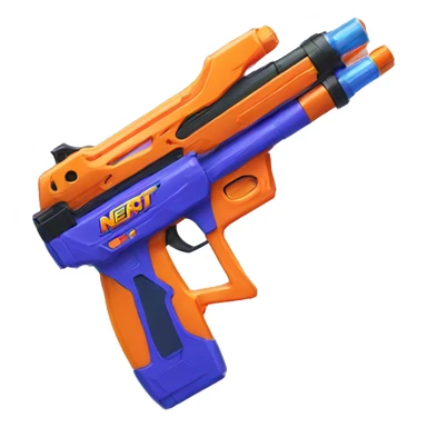 nerf gun sticker
