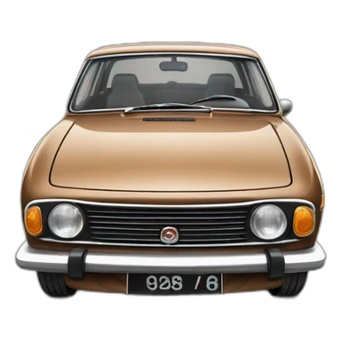 brown rover p6 v8 sticker