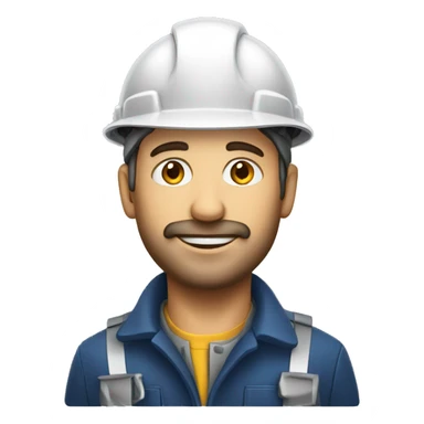 French oil worker sticker