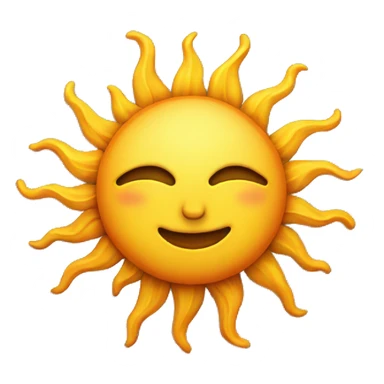 sun astrology symbol  sticker