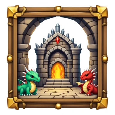 Dungeon and dragons  sticker