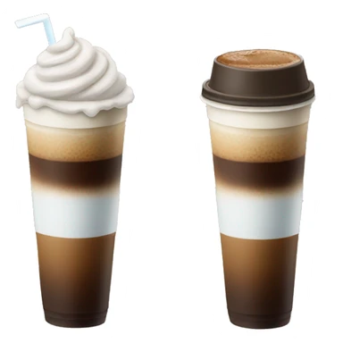 Ice late coffee sticker