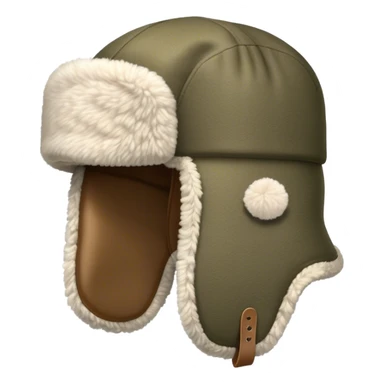 Ushanka hat sticker