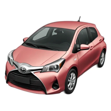 Toyota yaris sticker