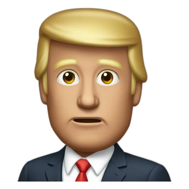 Trump qui dors sticker