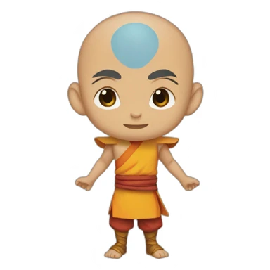 Aang bendind air  sticker